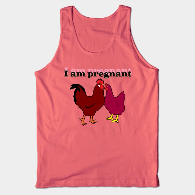 I am pregnant Tank Top by momomoma